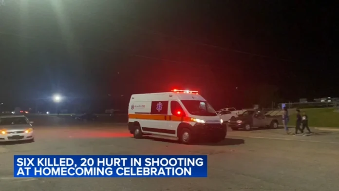 Mississippi homecoming shooting