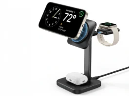 Qi2 3-in-1 MagSafe charging station