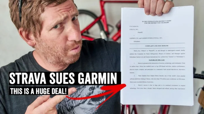 Strava Garmin lawsuit