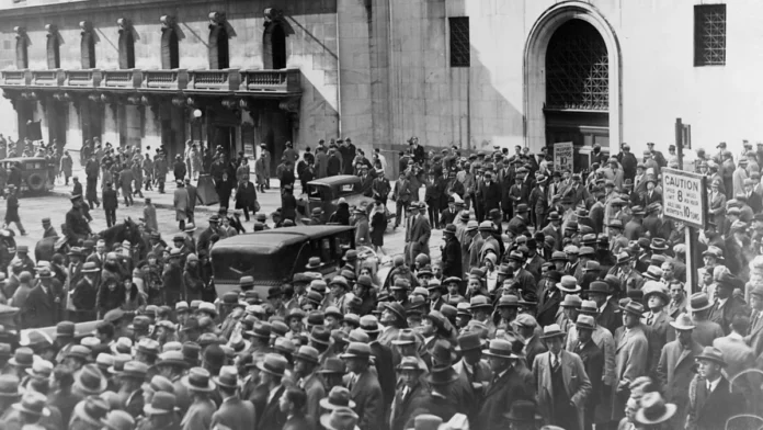 Wall Street 1929 crash