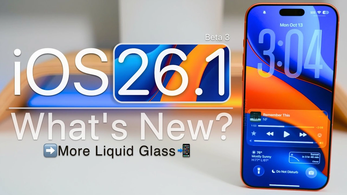 What's Actually New in iOS 26.1 Beta 3? (And Why You Should Care)