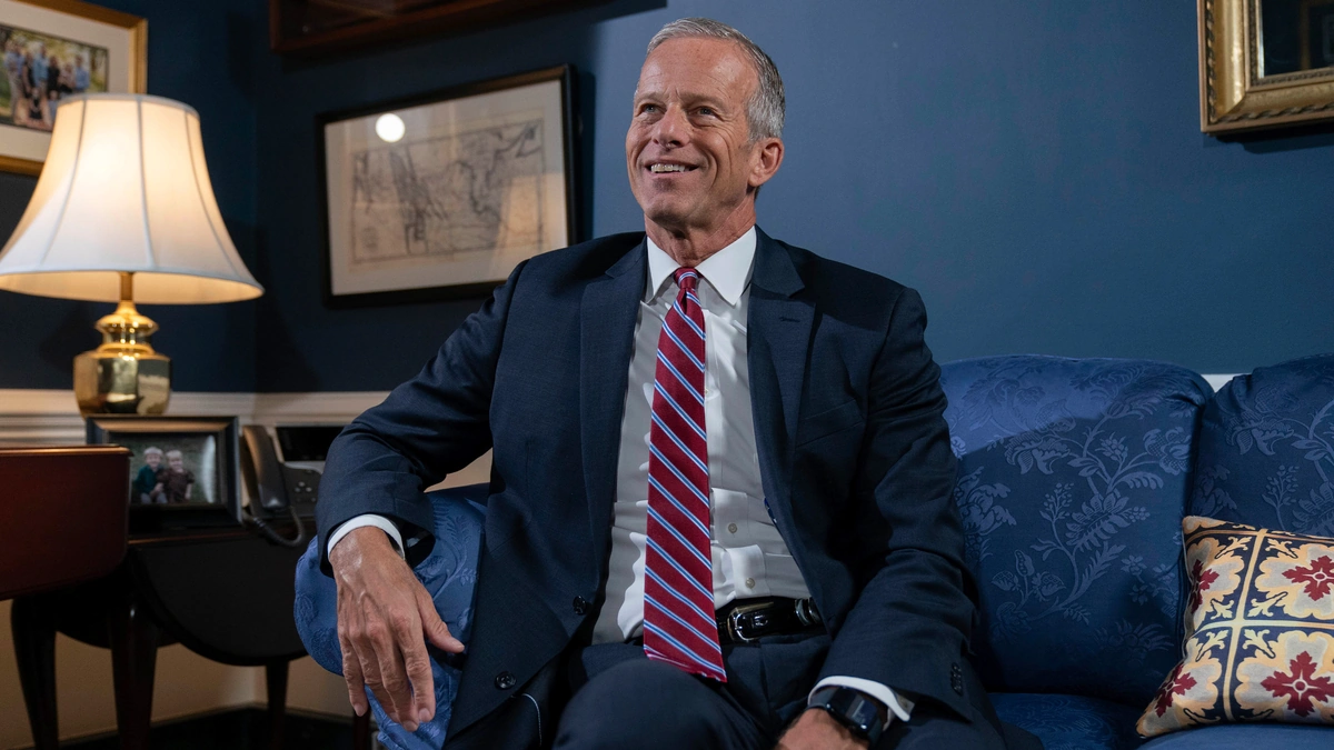 Thune's Tightrope Walk | Navigating a Changing Republican Party