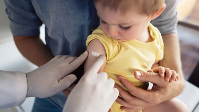 kindergarteners measles vaccination