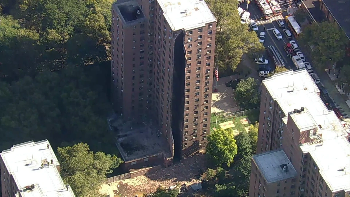 The Initial Shock and Aftermath of the Bronx Building Collapse