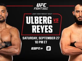 ufc last night